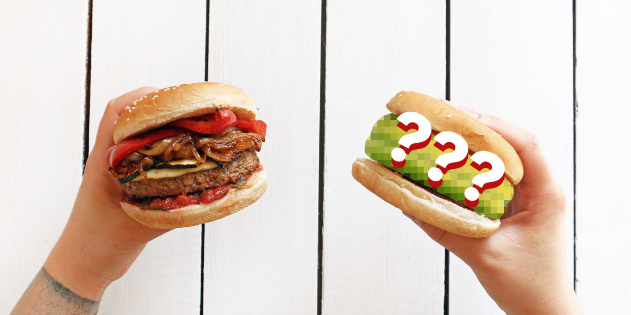 Rostlinný burger třikrát jinak