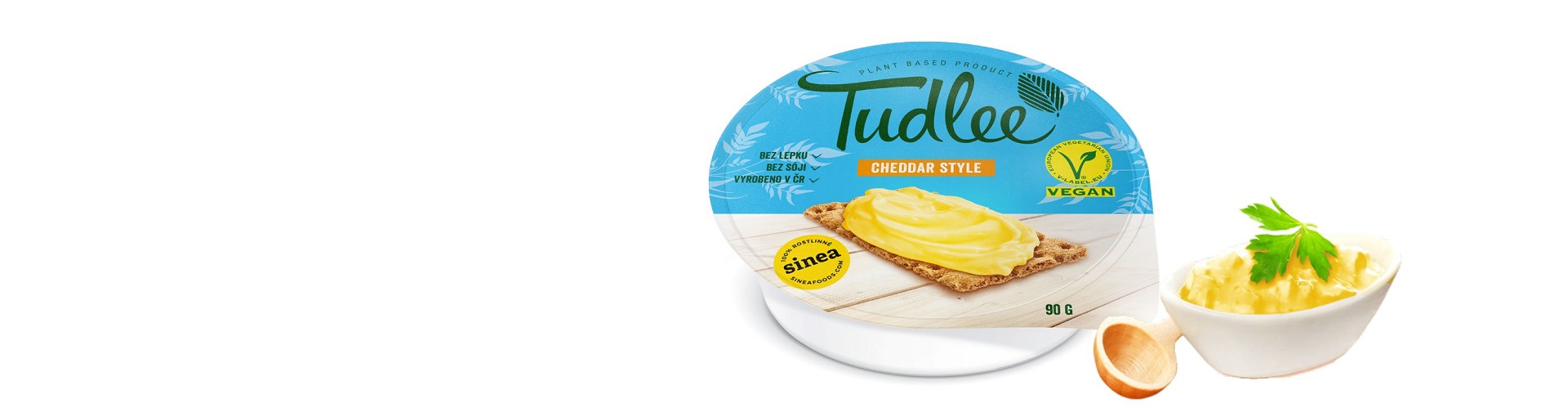Tudlee plant spreads Cheddar style.